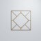 Ekena Millwork Large Hudson Decorative Fretwork Wood Wall Panels, Hickory, 23 3/8"W x 23 3/8"H x 3/8"T WALW24X24X0375HSNHI - alternate 4